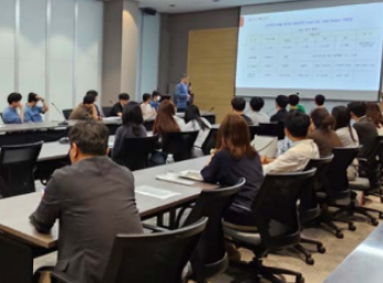 Support for a briefing session on the review of the construction of a workplace daycare center based on the Daejeon Science Belt